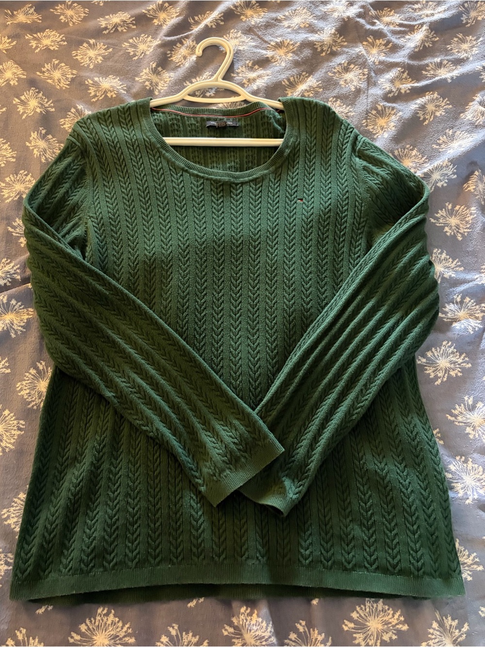 Tommy Hilfiger green sweater size XXL